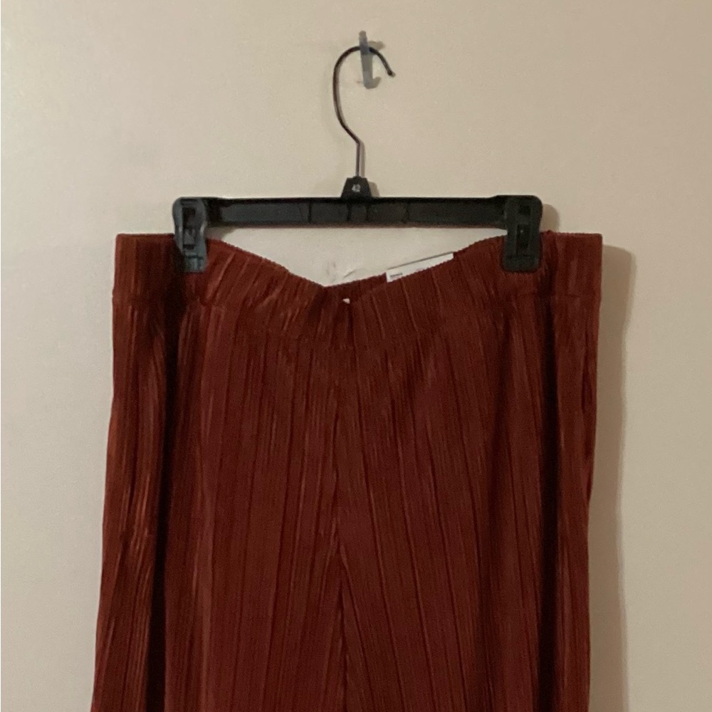 Nine West Crop Wide Leg Pants Copper  XL - Picture 4 of 6